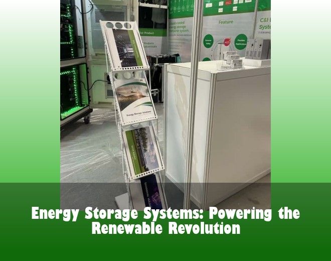 Energy Storage Systems: Powering the Renewable Revolution